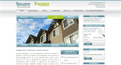 Desktop Screenshot of exclusivemortgagesuk.com